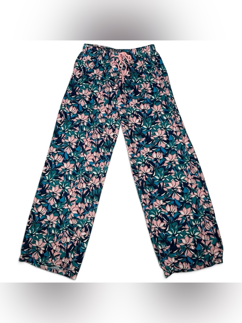 Hello Mello Salouo Wide-Leg Floral Lounge Pajama Pants Small/Medium